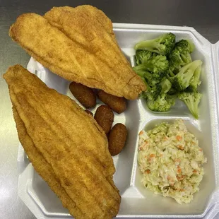 Flounder platter