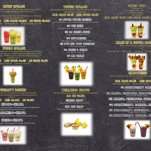 New &amp; Improved Menu
