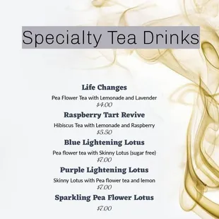 And so much more, just ask.  We can probably make it.