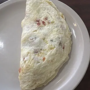 Egg, white, veggie omelette
