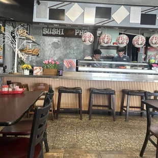 Sushi counter