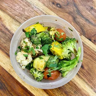 Balsamic Glazed Vegetables side.