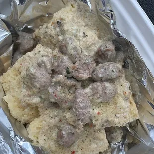 Wonderful biscuits and gravy!