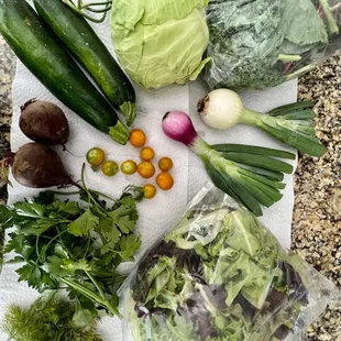 Try our non-sprayed fresh picked produce when it is in season!