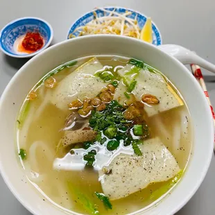 Banh Canh Cai. No6. Very good. Add Pork for $2
