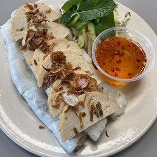 Banh cuon. Steamed rice roll $10.25