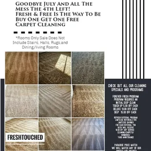 We use a soap free chemicals and pet emzyne deodorizers!