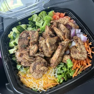 Jerk Chicken Gourmet Salad