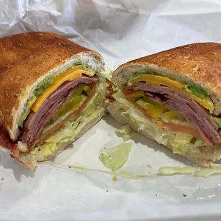 Turkey Pastrami Avocado & Swiss Cheese on Dutch Crunch