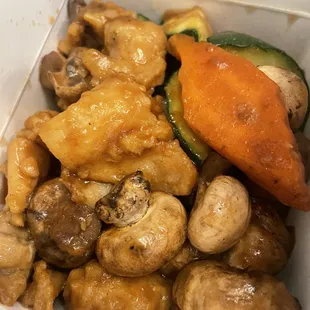 Chicken with mushroom