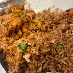 Shrimp fried rice