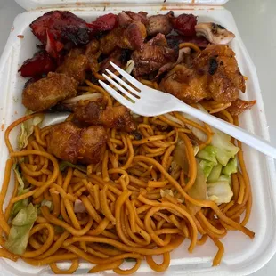 Orange chicken was soggy and disgusting! Eww!