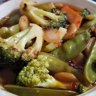 Broccoli in garlic sauce ($10). A little overcooked and really oily. Not terrible, not great.