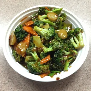 Broccoli w/Garlic Sauce