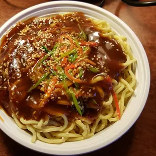 Cold Sesame Noodles.