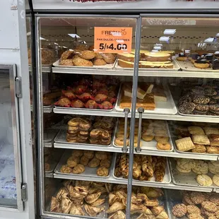 Fresh bakery items