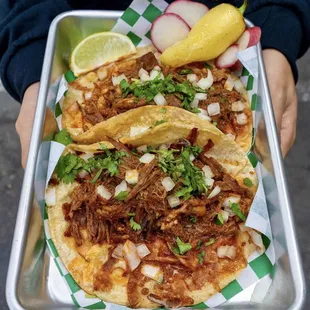 Birria tacos aka Birria Quesatacos