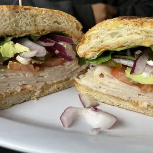 Turkey Torta Sandwich