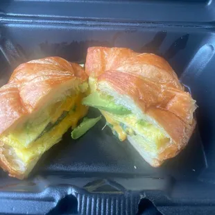 Croissant Breakfast Sandwich