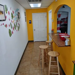Inside
