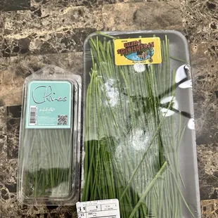 Look at the difference and the small one cost $2.79 the large pack from farmers market $1.69