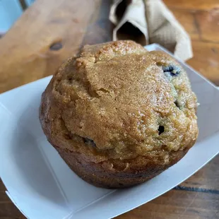 Gluten free Blueberry Muffin.  [GF]