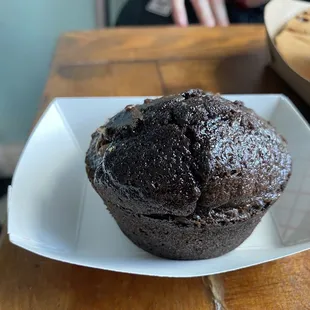 Oreo muffin.