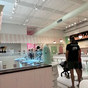 Variety of ice cream