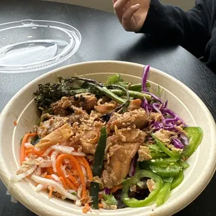 Only half full bowl!