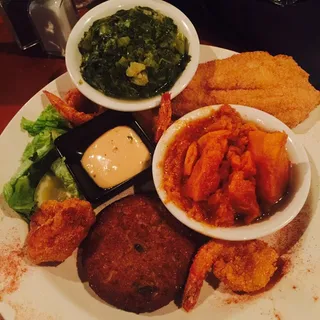 Phyllis Seafood Platter Dinner