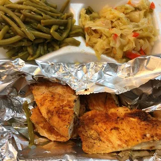 Grilled Boneless Chicken Breast Lunch