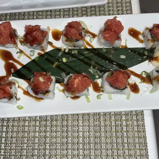 Crunchy Spicy Tuna (Raw) 7/10