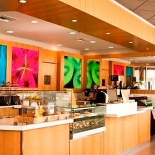 interior, sushi and sashimi