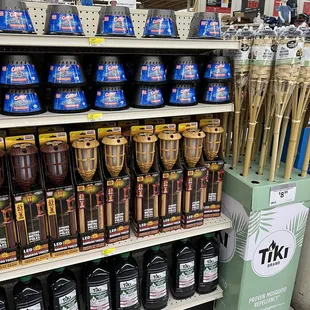 Tiki torches with citronella to keep away the bugs! 5/17/22