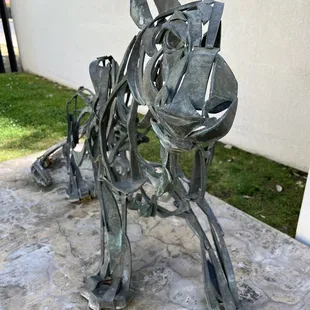 Outside sculpture