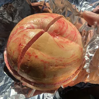 Bagel with Strawberry Cream Cheese