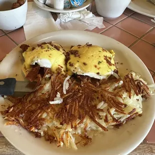 Double Bacon Benedict