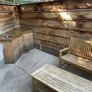 Nursing nook not so private or clean