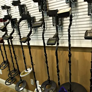 We are an Authorized Dealer of White's Metal Detectors at The Showroom