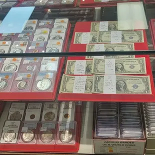 Everything from Sacagaweas to Spanish doubloons