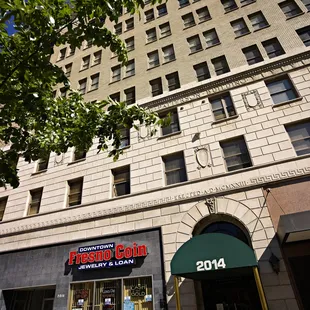 Downtown Fresno Coin Gallery storefront