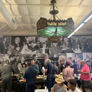 Larry, the bartender said all the presidents pictured on this wall have all visited here.