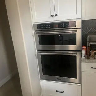Oven and Microwave