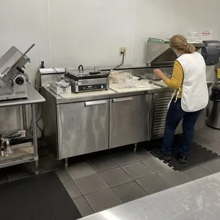 Making my sandwich