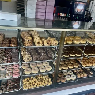 a variety of doughnuts