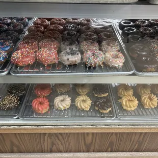 a variety of doughnuts