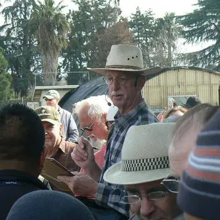 Bidding in a crowd :) How Fun