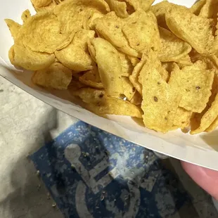 side of chips costs $5