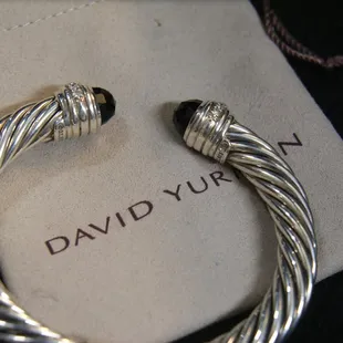 David Yurman Diamond Cuff Bracelet