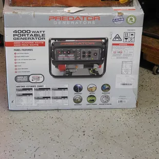 PREDATOR Generator 4000 Watt Portable